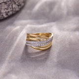Diamond Interlace Band