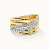 Diamond Interlace Band
