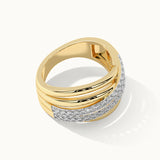 Diamond Interlace Band