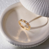 Luxe Diamond Stackable Band