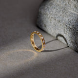 Minimalist Diamond Stackable Band