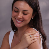 Tier Pave Diamond Band