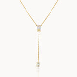 Peak And Drop Diamond Necklace
