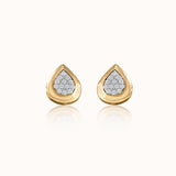 Edgy Drop Diamond Earrings