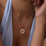 Golden Paw Necklace