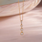 Ever Stylish Solitaire Necklace, 14K Gold Vermeil, 1/3 ct Lab Grown Diamond-5
