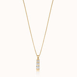Tri - Star Diamond Necklace
