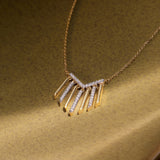 Dazzling Fringe Diamond Necklace