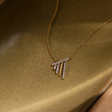 Allure Diamond Fringe Necklace