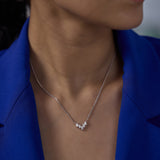 Art Deco Baguette Necklace