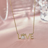 Pawfect Diamond Necklace