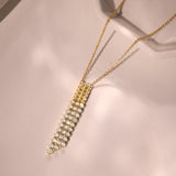 The Lightfall Line Diamond Necklace