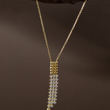 The Lightfall Line Diamond Necklace