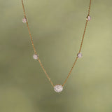 Shine Station Diamond Necklace