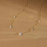 Shine Station Diamond Necklace
