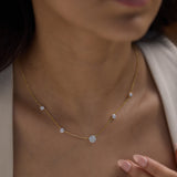 Shine Station Diamond Necklace