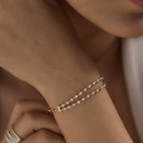 Shining Layers Diamond Bracelet