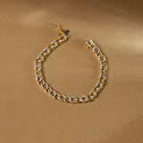 Cuban Glam Diamond Bracelet