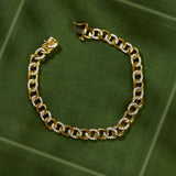 Cuban Glam Diamond Bracelet