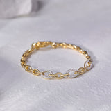 Radiant Sway Diamond Bracelet