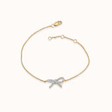 Bow & Glow Diamond Bracelet