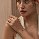 Shine Wave Diamond Bracelet