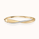 Twist of Brilliance Oval Bracelet