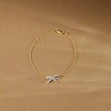 Bow & Glow Diamond Bracelet
