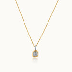 Octa Diamond Necklace, 14K Solid Gold, 1/4 ct Lab Grown Diamond-3