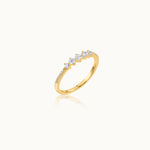 Diamond Stacker Band, 14K Solid Gold, 1/3 ct Lab Grown Diamond-3