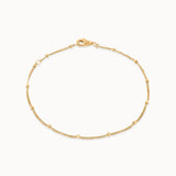 Sphere Station Bracelet, 14K Gold Vermeil-3