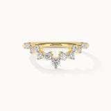 Stunning Round Diamond Ring, 14K Gold Vermeil, 1/4 ct Lab Grown Diamond-5