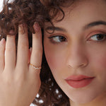 Stunning Round Diamond Ring, 14K Solid Gold, 1/4 ct Lab Grown Diamond-3