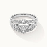 Royal Diamond Band, 14K Solid Gold, 1 ct Lab Grown Diamond-3