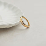 Scattered Diamond Band, 14K Solid Gold, 1/6 ct Lab Grown Diamond-1