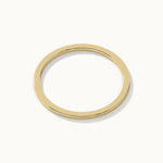Sleek Stacker Band, 14K Solid Gold-8