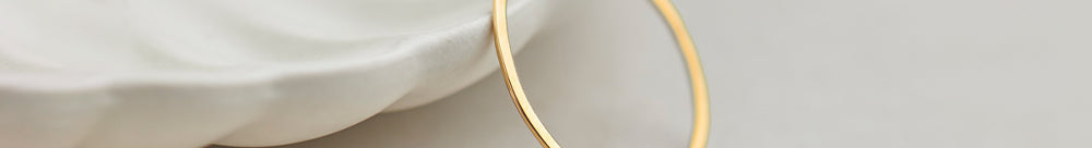 Sleek Stacker Band, 14K Solid Gold-1