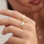 Traditional Band Ring, 10K Solid Gold-5