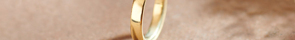 Traditional Band Ring, 10K Solid Gold-1