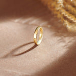 Traditional Band Ring, 10K Solid Gold-1