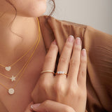 Twisted Stackable Diamond Band, 14K Solid Gold, 1/2 ct Lab Grown Diamond-5