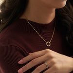 Trio Stackable Diamond Band, 14K Gold Vermeil, 1/4 ct Lab Grown Diamond-3