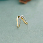 Vanki Pave Diamond Ring, 10K Solid Gold, 1/3 ct Lab Grown Diamond-1