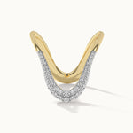 Vanki Pave Diamond Ring, 10K Solid Gold, 1/3 ct Lab Grown Diamond-3