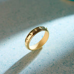 Stackable Pyramid Band, 14K Solid Gold-6