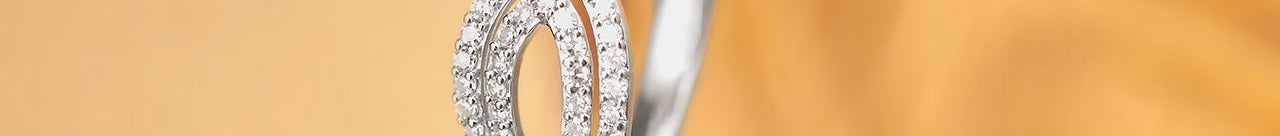 Open Leaf Diamond Ring, 14K Solid Gold, 3/8 ct Lab Grown Diamond-1