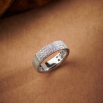 Elegant Half Eternity Band, 10K Solid Gold, 1/2 ct Lab Grown Diamond-8