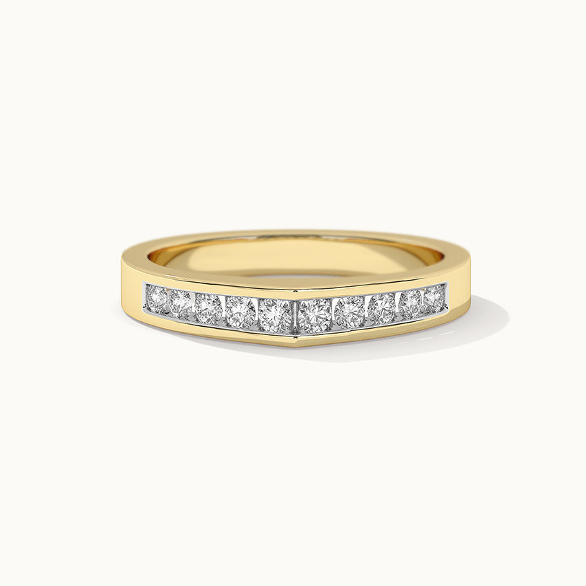 Peak Diamond Ring, 14K Gold Vermeil, 1/3 ct Lab Grown Diamond-7