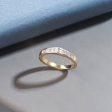 Peak Diamond Ring, 14K Gold Vermeil, 1/3 ct Lab Grown Diamond-6