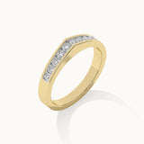 Peak Diamond Ring, 14K Gold Vermeil, 1/3 ct Lab Grown Diamond-3